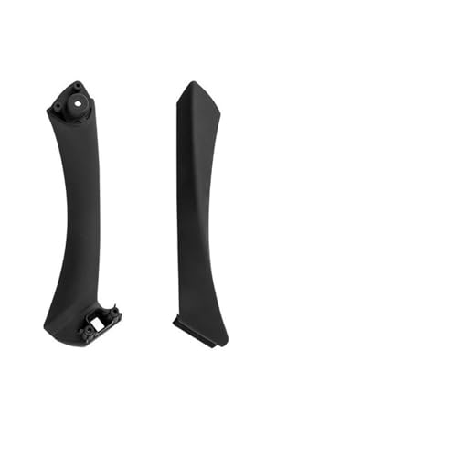 YSASFZX Türinnengriff Innere Türgriffverkleidung für E90 E91 für 3er-Reihe Pull Trim Cover 51417230850 51419150335 51419150340 Türinnenverkleidung Türgriff(Black-Set-Right) von YSASFZX