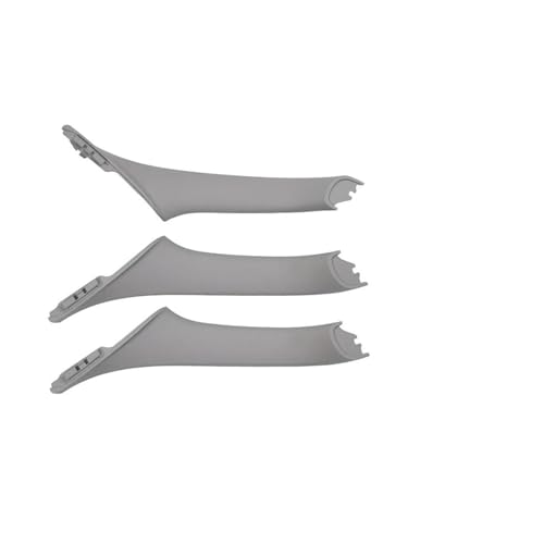 YSASFZX Türinnengriff RHD Rechtslenker Innentür Fenster Schalter Abdeckung Panel für F10 F11 F18 520 523 525 Türinnenverkleidung Türgriff(RHD Gray 3pcs) von YSASFZX