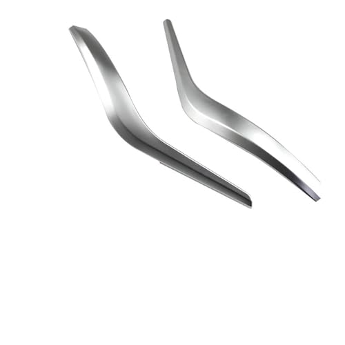 YSASFZX Türinnengriff Verbesserte Auto-Innentür-Armlehne links rechts Zuggriff Außenabdeckung für X1 E84 2010–2016 51412991777 Türinnenverkleidung Türgriff(Matte Silver-2PCS) von YSASFZX