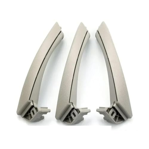 YSASFZX Türinnengriff Vorne Hinten Links Rechts Innen 3 Passagier Tür Pull Griff Komplette Set Für 3 Serie Für E90 E91 E92 316i 318i 320 325 328i Türinnenverkleidung Türgriff(RHD SET Gray) von YSASFZX