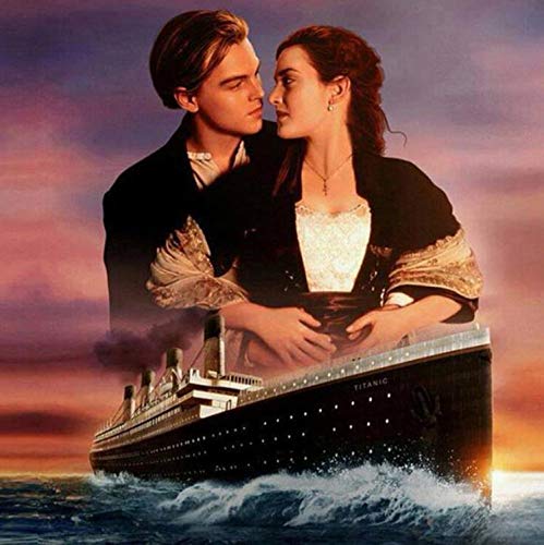 YSCOLOR Diamant Painting 5D DIY Volle Runde Diamant Malerei Titanic Stickerei Kreuzstich Strass Mosaik Wohnkultur 30X30cm von YSCOLOR