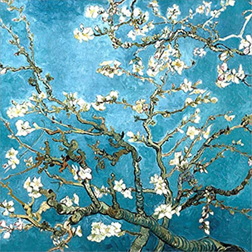 YSCOLOR Diamant Painting Van Gogh Blume DIY Diamant Stickerei Hand Runde 3D Diamant Malerei Mode Wohnkultur Kreuzstich Malerei 30X30Cm von YSCOLOR