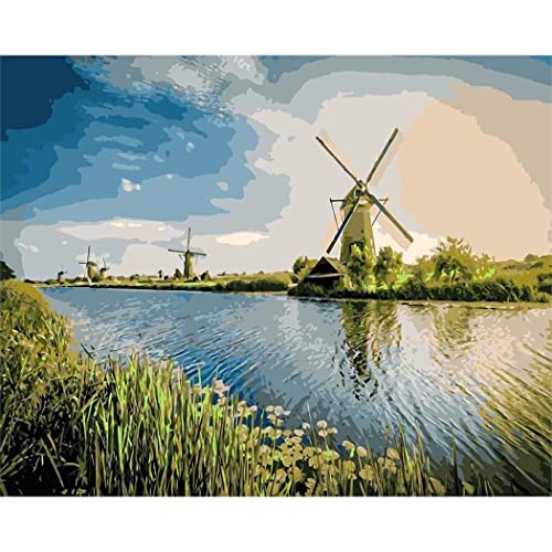 YSCOLOR Diy Ölgemälde Nach Zahlen Kits Holländische Sommer Windmühle Faltenfreie Gerollte Leinwand Diy Ölgemälde Nach Zahlen Für Erwachsene Malen Nach Zahlen 40X50cm YSCOLOR Diy Ölgemälde Nach Zahlen Kits Holländische Sommer Windmühle Faltenfreie Gerollte Leinwand Diy Ölgemälde Nach Zahlen Für Erwachsene Malen Nach Zahlen 40X50cm von YSCOLOR