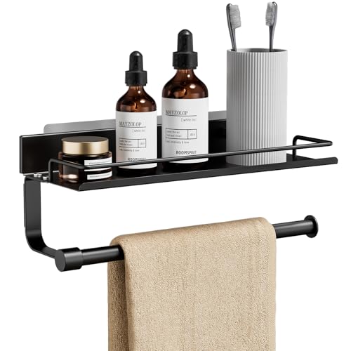 YSD Duschablage Ohne Bohren | Duschregal | Badezimmer Organizer | Badregal | Duschorganizer für Bad & Küche – Schwarz, Hält Shampoo, Handtücher, Küchenpapier YSD Duschablage Ohne Bohren | Duschregal | Badezimmer Organizer | Badregal | Duschorganizer für Bad & Küche – Schwarz, Hält Shampoo, Handtücher, Küchenpapier von YSD
