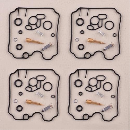 4 Sets Motorrad Vergaser Reparatur Schwimm Nadel Mischung Kit Für Y&amaha YZF 750 TRX 850 TDM 850 Schwimmerventil von YSDSLS