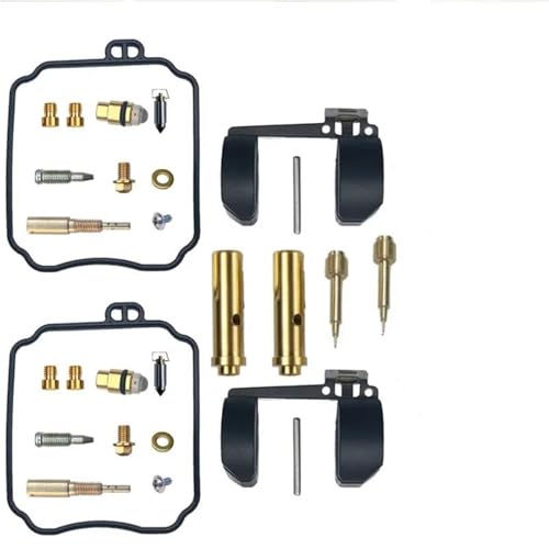 YSDSLS Für HYOSUNG GT125R GT GV 125 GV125 GT125 Vergaser Reparatursatz Motorrad Carb Float Membran Assy Wiederaufbau Teile Schwimmerventil(Style3) von YSDSLS