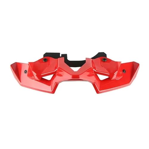YSDSLS Motorrad Naked Front Spoiler Winglet Aerodynamische Spoiler Für Z900 2020 2021 2022 2023 2024(Rosso) von YSDSLS