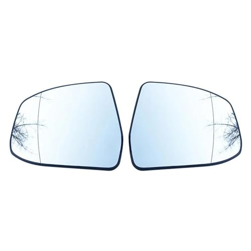 YSFIFHSKFH Spiegelglas Ersatz Für Ford Für Focus 2011-2018 DA DP DH DB DS Türflügel Rückansicht Für Mondeo IV Auto Ersatz Weitwinkel Beheiztes Spiegelglas Auto Spiegelglas(L and R) von YSFIFHSKFH