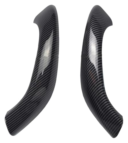 YSFIFHSKFH Türgriff Innen 2/4 stücke Auto Innen Griff Tür Armlehne Panel Pull für X1 X2 F48 F49 2016 2017 2018 2019 2020 Türinnenverkleidung Türgriff(Fiber texture 2pcs) von YSFIFHSKFH