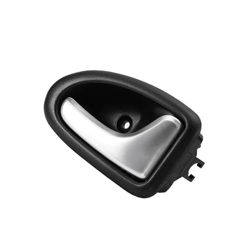 YSFIFHSKFH Türgriff Innen Auto Innen Innen Türknopf Innentürgriff Links Rechts Für Clio 2000-2009 2/3-4/5 Türen Silber Matt Griffe Türinnenverkleidung Türgriff(Links) von YSFIFHSKFH