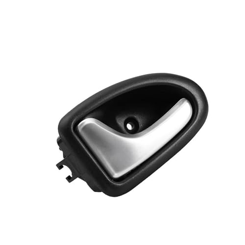YSFIFHSKFH Türgriff Innen Auto Innen Innen Türknopf Innentürgriff Links Rechts Für Clio 2000-2009 2/3-4/5 Türen Silber Matt Griffe Türinnenverkleidung Türgriff(rechts) von YSFIFHSKFH