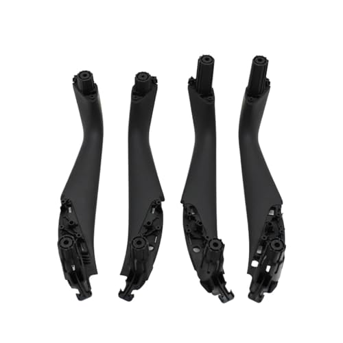 YSFIFHSKFH Türgriff Innen Auto-Türgriffe vorne und hinten Innengriffabdeckung Ersatz Für für 5er-Serie für M5 G30 G31 F90 2017–2021 51417438521 Türinnenverkleidung Türgriff(Black 4pcs Set) von YSFIFHSKFH