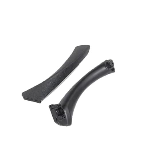 YSFIFHSKFH Türgriff Innen Autoinnenraum Links Rechts Türinnengriff Verkleidung Pull Trim Abdeckung Für 3er E91 E90 E92 316 318 320 325 328i Türinnenverkleidung Türgriff(Black-Left-Set) von YSFIFHSKFH