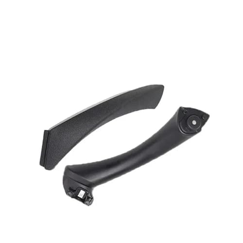 YSFIFHSKFH Türgriff Innen Autoinnenraum Links Rechts Türinnengriff Verkleidung Pull Trim Abdeckung Für 3er E91 E90 E92 316 318 320 325 328i Türinnenverkleidung Türgriff(Black-Right-Set) von YSFIFHSKFH
