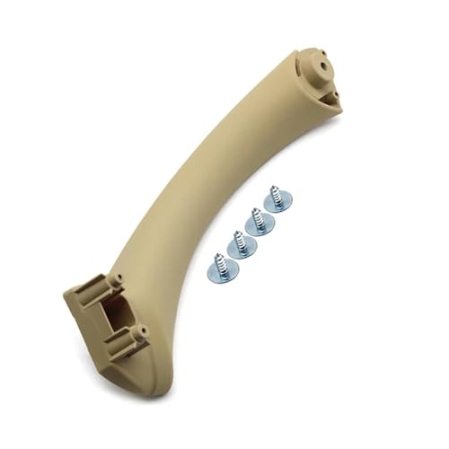 YSFIFHSKFH Türgriff Innen Autoinnenraum links rechts Türgriff Panel Pull Trim Abdeckung für 3er E90 E91 E92 316 318 320 325 328i Türinnenverkleidung Türgriff(Beige-L-Inner 1PC) von YSFIFHSKFH