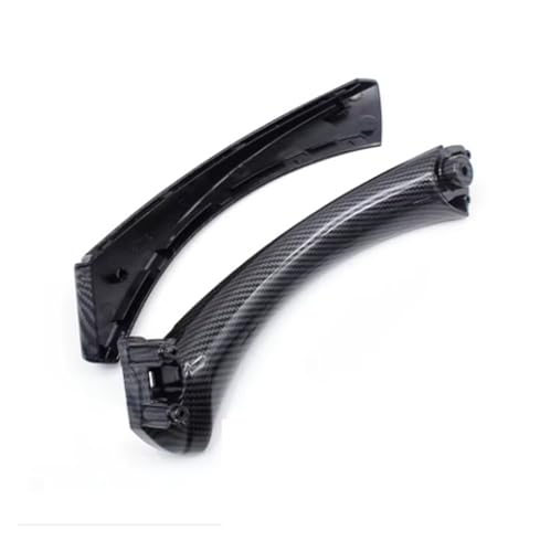 YSFIFHSKFH Türgriff Innen Beifahrertürgriff Innenverkleidung Ersatz Für 3er E90 E91 E92 316i 318i 320 325 2005-2012 Türinnenverkleidung Türgriff(Carbon Left) von YSFIFHSKFH