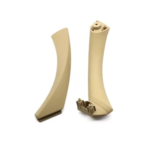 YSFIFHSKFH Türgriff Innen Door Pull Handle Inside Cover Panel Trim Replacement For 3 series E90 E91 E92 316i 318i 320 325 2005-2012 Türinnenverkleidung Türgriff(Beige Left) von YSFIFHSKFH