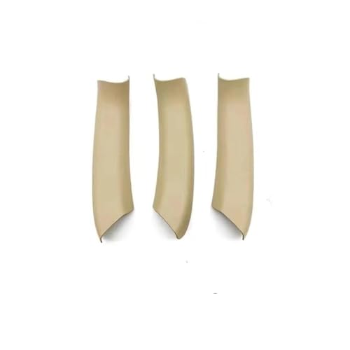 YSFIFHSKFH Türgriff Innen Für X3 X4 F25 F26 2010 2011 2012 2013 2014 2015 2016 Auto Innen Tür Griff Panel Pull Abdeckung Türinnenverkleidung Türgriff(3Pcs Handle Beige) von YSFIFHSKFH
