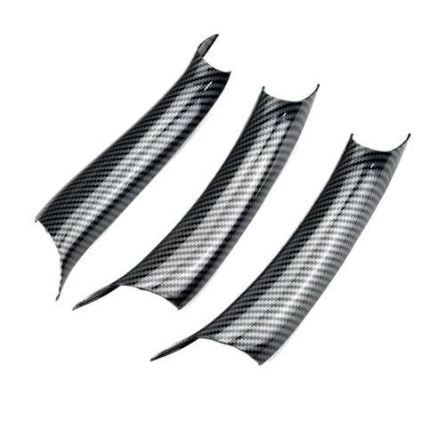 YSFIFHSKFH Türgriff Innen Für X5 X6 F15 F16 2014-2018 Autoinnenraum Kohlefaser Textur Türgriff Schutzabdeckung Verkleidung Türinnenverkleidung Türgriff(Kohlefaser) von YSFIFHSKFH