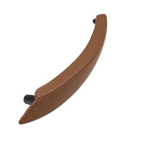 YSFIFHSKFH Türgriff Innen Innenausstattung Auto Links Rechts Beifahrertürgriff Lederabdeckung Trim Ersatz Für X5 X6 E70 E71 E72 2007-2013 Türinnenverkleidung Türgriff(Left Sattel Brown) von YSFIFHSKFH