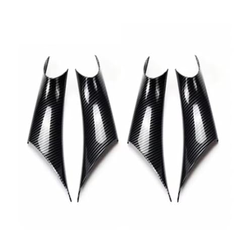 YSFIFHSKFH Türgriff Innen Innentürgriff ABS-Trimmschutzabdeckung Für 3 4er M3 M4 F30 F80 F31 F32 F33 F34 F36 F82 2012-2018 Türinnenverkleidung Türgriff(4 pcs carbon fiber) von YSFIFHSKFH