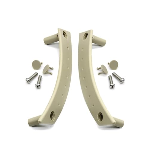 YSFIFHSKFH Türgriff Innen Innentürverkleidung Pull Griffabdeckung Reparatursatz Ersatz für VW 1998-2010 1C0867171A 1C0867172A Türinnenverkleidung Türgriff(Beige 2PCS) von YSFIFHSKFH