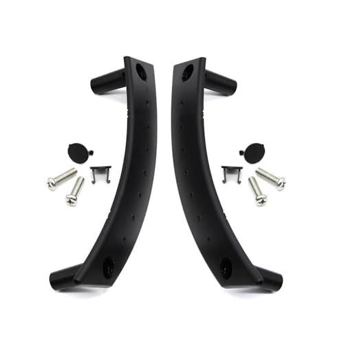 YSFIFHSKFH Türgriff Innen Innentürverkleidung Pull Griffabdeckung Reparatursatz Ersatz für VW 1998-2010 1C0867171A 1C0867172A Türinnenverkleidung Türgriff(Black 2PCS) von YSFIFHSKFH