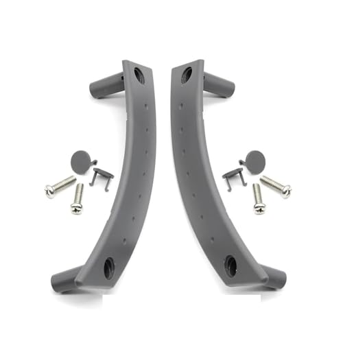 YSFIFHSKFH Türgriff Innen Innentürverkleidung Pull Griffabdeckung Reparatursatz Ersatz für VW 1998-2010 1C0867171A 1C0867172A Türinnenverkleidung Türgriff(Gray 2PCS) von YSFIFHSKFH