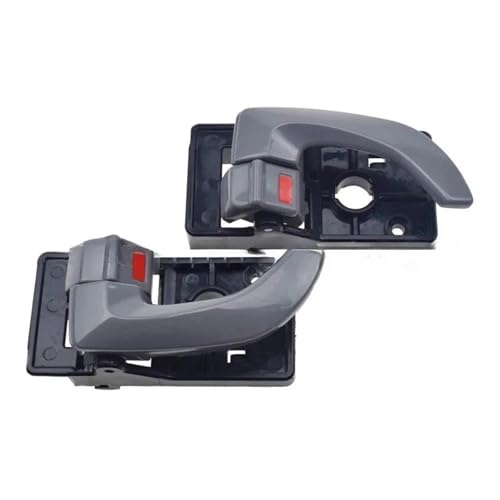 YSFIFHSKFH Türgriff Innen Links Rechts Innen Innen Türgriffe für 2005 2006 2007 2008 2009 für Hyundai für Tucson 826102E00082620-2E000 Türinnenverkleidung Türgriff(Gray Pair) von YSFIFHSKFH