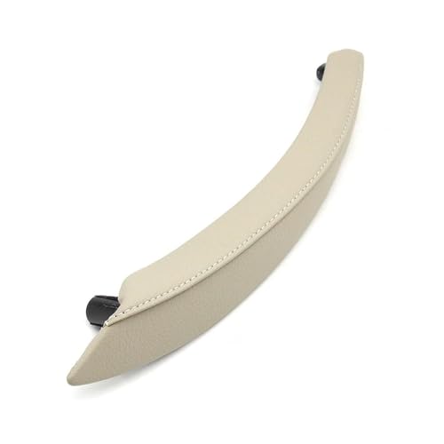 YSFIFHSKFH Türgriff Innen Links Rechts Innen Passagier Tür Pull Griff Leder Äußere Abdeckung Ersatz Für X5 X6 E70 E71 E72 2007-2014 Türinnenverkleidung Türgriff(Creamy Left) von YSFIFHSKFH