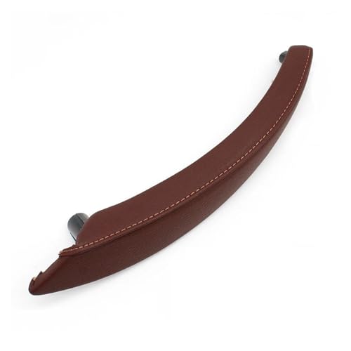 YSFIFHSKFH Türgriff Innen Links Rechts Innen Passagier Tür Pull Griff Leder Äußere Abdeckung Ersatz Für X5 X6 E70 E71 E72 2007-2014 Türinnenverkleidung Türgriff(Red Brown Left) von YSFIFHSKFH