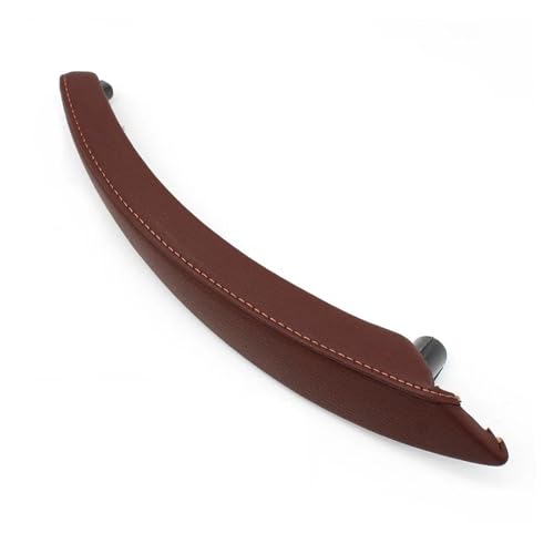 YSFIFHSKFH Türgriff Innen Links Rechts Innen Passagier Tür Pull Griff Leder Äußere Abdeckung Ersatz Für X5 X6 E70 E71 E72 2007-2014 Türinnenverkleidung Türgriff(Red Brown Right) von YSFIFHSKFH
