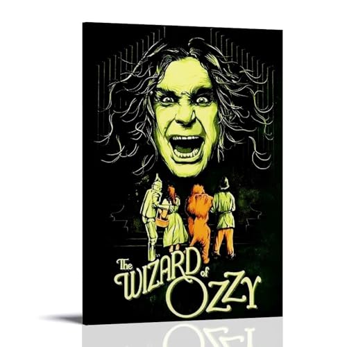 YSHCHEN Ozzy Osbourne Leinwandposter, Motiv: beliebte Sänger und Sterne, Wandkunst, dekoratives Gemälde, Poster, 20 x 30 cm, Rahmenstil YSHCHEN Ozzy Osbourne Leinwandposter, Motiv: beliebte Sänger und Sterne, Wandkunst, dekoratives Gemälde, Poster, 20 x 30 cm, Rahmenstil von YSHCHEN