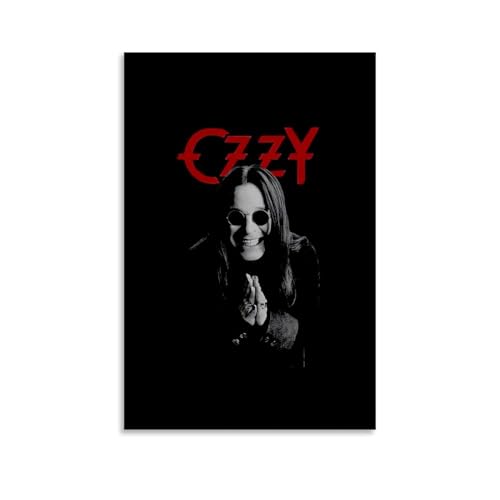 YSHCHEN Ozzy Osbourne Leinwandposter, Motiv: beliebte Sänger und Sterne, Wandkunst, dekoratives Gemälde, Poster, 30 x 45 cm, ungerahmter Stil YSHCHEN Ozzy Osbourne Leinwandposter, Motiv: beliebte Sänger und Sterne, Wandkunst, dekoratives Gemälde, Poster, 30 x 45 cm, ungerahmter Stil von YSHCHEN