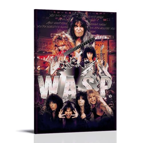 YSHCHEN W.A.S.P Leinwandposter mit beliebten Sängern, Sternen, Wandkunst, dekoratives Gemälde, Poster, 60 x 90 cm, Rahmenstil YSHCHEN W.A.S.P Leinwandposter mit beliebten Sängern, Sternen, Wandkunst, dekoratives Gemälde, Poster, 60 x 90 cm, Rahmenstil von YSHCHEN
