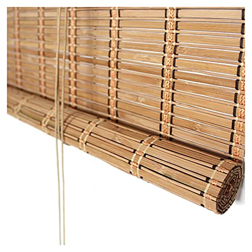 YSJX Bambusrollo Seitenzug Fenster Rollos Raffrollo Holzrollo Natur,Sichtschutz Jalousie,Bambus- Rollos Blickdicht,Breite 50-160 cm,mit Lifter (Size : 160x200cm/63x79in) von YSJX