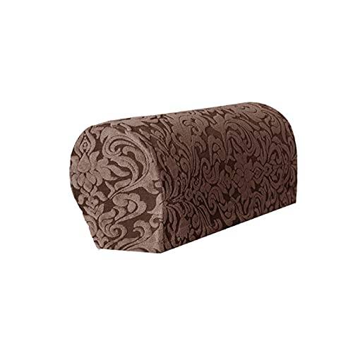 YSLJW Armlehnenbezüge, Jacquard Waschbar Elastische Couch Armlehnenschoner Armlehnenbezug Für Sessel Sofa (A-04) von YSLJW