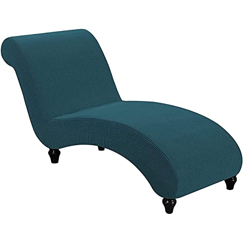 YSLLIOM Chaiselongue Schonbezüge, Liegesessel Stuhlbezug, Relaxliege Deluxe Stuhlbezüge, Schonbezug Stretch rutschfest, Maschinenwaschbar (Tiefgrün) von YSLLIOM