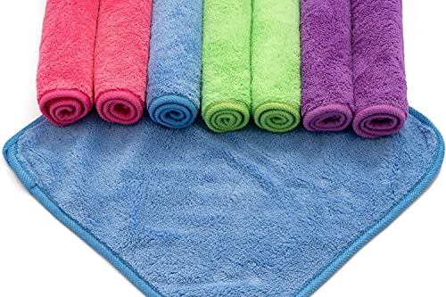 YSN Home Collection - Flauschige Mikrofaser Microfaser Waschlappen 30x30cm - 4 Farben - 8 Stück YSN Home Collection - Flauschige Mikrofaser Microfaser Waschlappen 30x30cm - 4 Farben - 8 Stück von YSN Home Collection