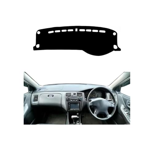 YSOLDA Auto Armaturenbrett Abdeckung Matte für Accord 1997-2002, rutschfeste Sonnenschutz Pad Instrument Panel Teppich Kratzerschutz Zubehör,A/RHD von YSOLDA