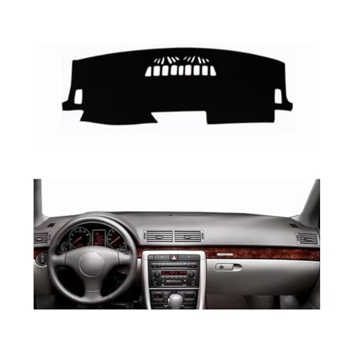 YSOLDA Auto Armaturenbrett Abdeckung Matte für Audi A4 B6 B7 2002-2008, rutschfeste Sonnenschutz Pad Instrument Panel Teppich Kratzerschutz Zubehör,B/LHD von YSOLDA