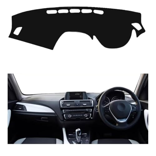 YSOLDA Auto Armaturenbrett Abdeckung Matte für BMW 1-Series F20 2012-2017, rutschfeste Sonnenschutz Pad Instrument Panel Teppich Kratzerschutz Zubehör,A/RHD von YSOLDA