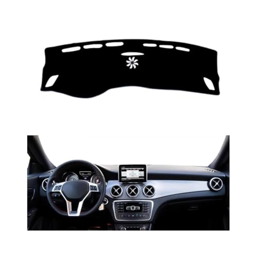 YSOLDA Auto Armaturenbrett Abdeckung Matte für Benz CLA C117 2013-2019, rutschfeste Sonnenschutz Pad Instrument Panel Teppich Kratzerschutz Zubehör,B/LHD YSOLDA Auto Armaturenbrett Abdeckung Matte für Benz CLA C117 2013-2019, rutschfeste Sonnenschutz Pad Instrument Panel Teppich Kratzerschutz Zubehör,B/LHD von YSOLDA