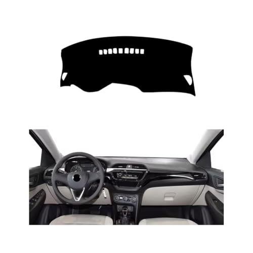 YSOLDA Auto Armaturenbrett Abdeckung Matte für Excelle 2018-2020, rutschfeste Sonnenschutz Pad Instrument Panel Teppich Kratzerschutz Zubehör,B/LHD von YSOLDA