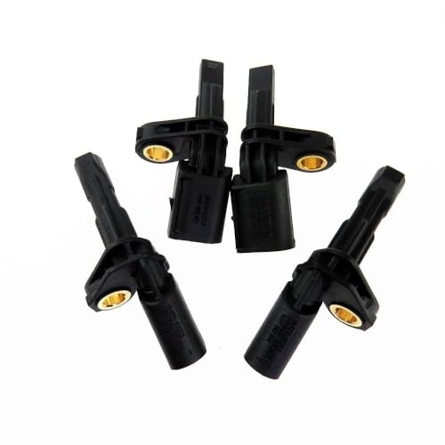 ABS Raddrehzahlsensor 1Set ABS Raddrehzahlsensor Schwarz Kunststoff Für Skoda Für Octavia Für Superb WHT003864 WHT 003 860 WHT 003 861 Drehzahlfühler von YSQOFD