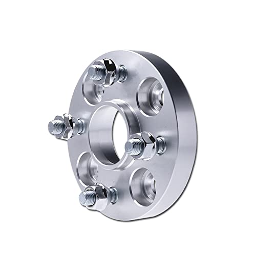 Dnzscheiben Platte 1 Paar Distanzscheiben Adapter Für VW Für Golf MK1 MK2 PCD 4x100 CB 57.1mm(2PC-silver-20mm) von YSQOJF