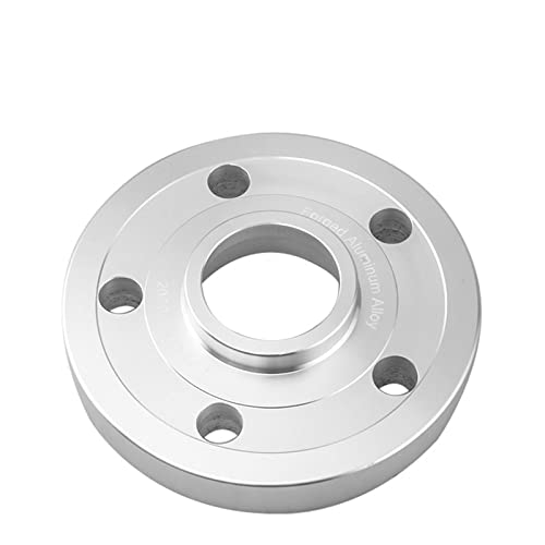 Dnzscheiben Platte Alu-Radnabenverbreiterung 5x120 Für E60 E90 Für Mini-Spurverbreiterungen Felgenadapter 5x4,72 Cb 72,6mm Eloxal(4PCS 15MM SiLver) von YSQOJF