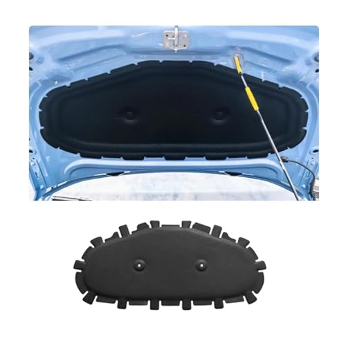 Hitzeschild-Pad Auto Haube Isolierung Pad Für VW Tharu XR 2024 2025 2026 Motor Abdeckung Liner Baumwolle Schalldichte Wärme Matte(A) von YSQOJF