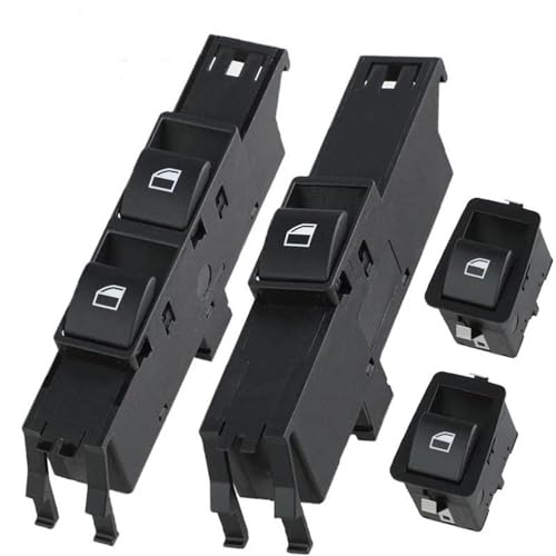 Power Fensterschalter Vorne Links Fensterheber Schalter Für E46 323Ci 325Ci 328Ci Für M3 Coupe Compact 1999-2006 61316902174 61316902175 61316902177 Fensterheber(A Set) von YSQOJF