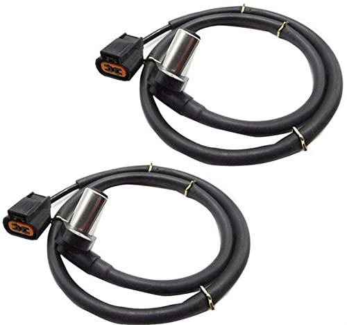 Raddrehzahlsensor 2 STÜCKE VORNE RECHTS MR307039 VORNE LINKS MR307038 ABS RADDREHZAHL-BREMSSENSOR FÜR MONTERO 1998 1999 2000 2001 2002 2003 2004 Kabelbaum Stecker Kabel von YSQOJF